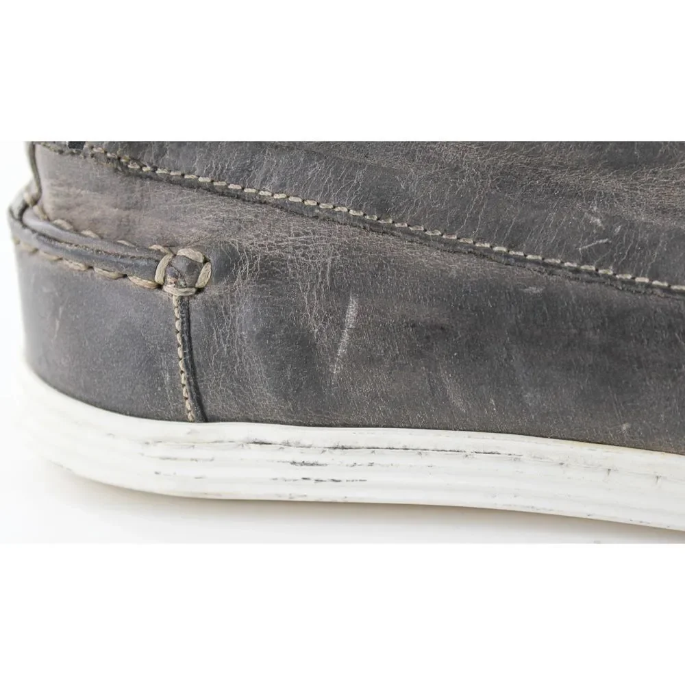 INC International Concepts Yacht Gray Boat Shoes 8